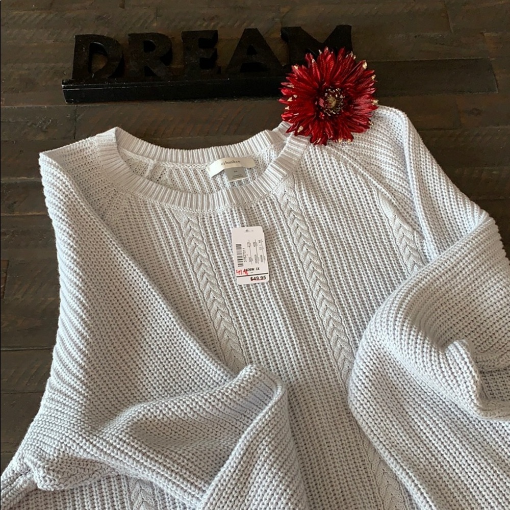 NWT CJ Banks Sweater